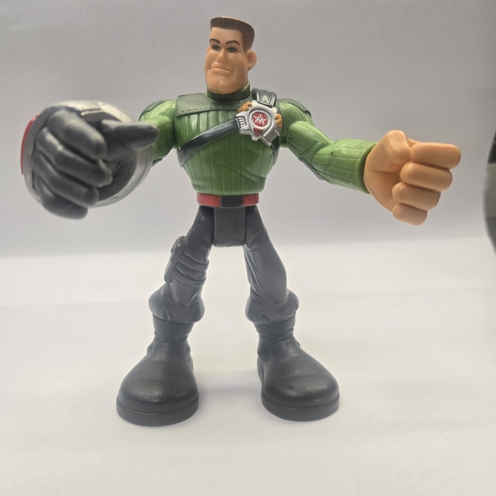 Vintage 2002 Playskool Major Powers Star Squad Commander Rescue Heroes 6‎ Inch